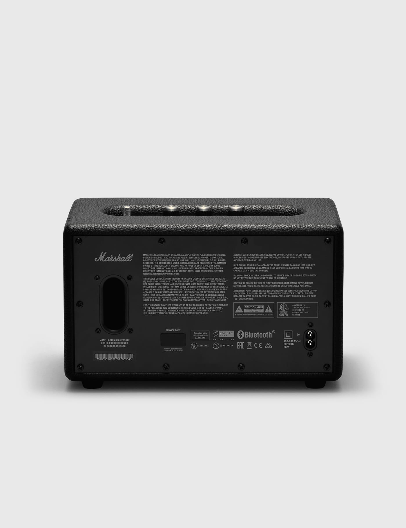 Marshall - Acton II Bluetooth Speaker - Black - BRAND NEW