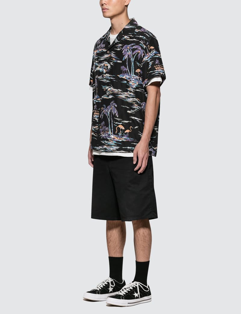 WACKO MARIA ISLAND SEA S/S SHIRT-