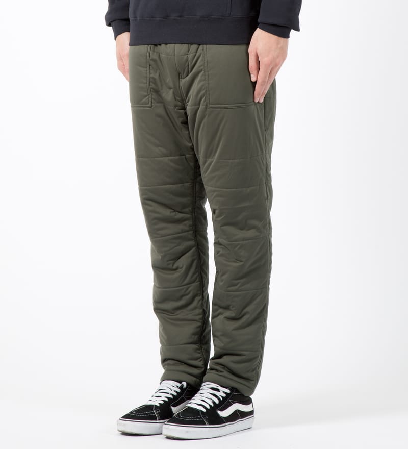 Snow Peak - Olive Flexible Insulated Pants | HBX - Globally