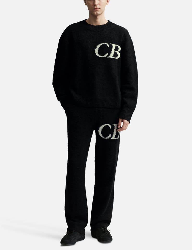 COLE BUXTON - CB Logo Knit Sweater | HBX - Globally Curated COLE BUXTON - CB Logo Knit Sweater | HBX - Globally Curated