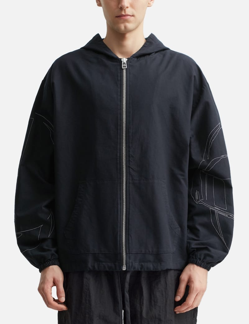 Pleasures - Pleasures X Daft Punk Digital Zip Poncho Hoodie | HBX