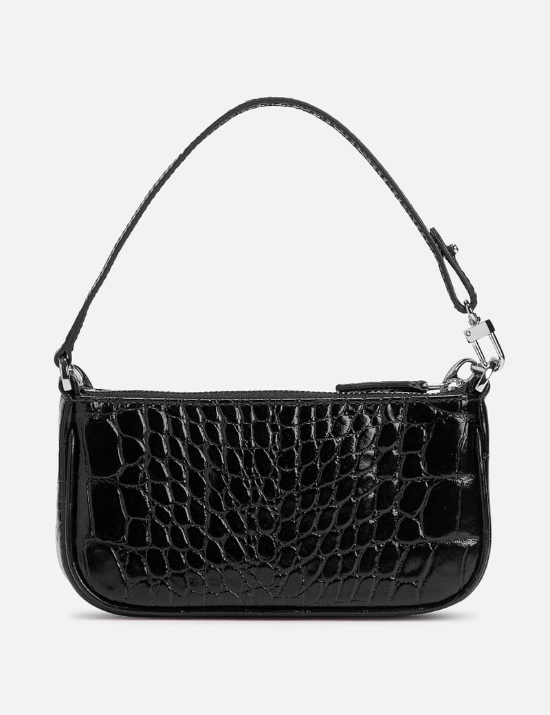 ショルダーバッグ・ポシェット by FAR Black leather mini Rachel handbag BY FAR Women's' Mini Rachel Shoulder Bag in Black | LN-CC®