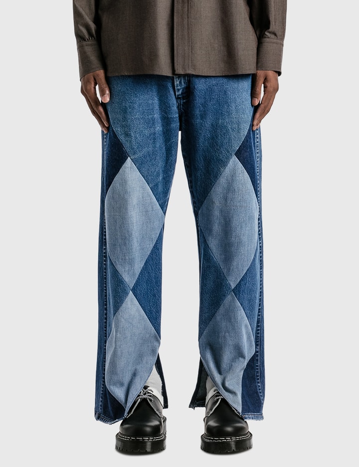 Seven by seven - Rework Denim Pants | HBX - Globally Curated Fashion ...