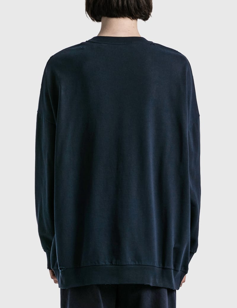 Raf Simons - Sreapers Destroyed Sweater | HBX - Globally Curated
