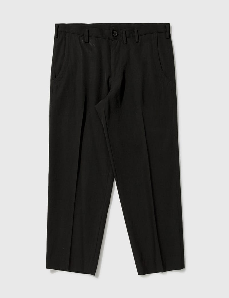 Yohji Yamamoto - Yohji Yamamoto Regular Fit Pants | HBX - Globally