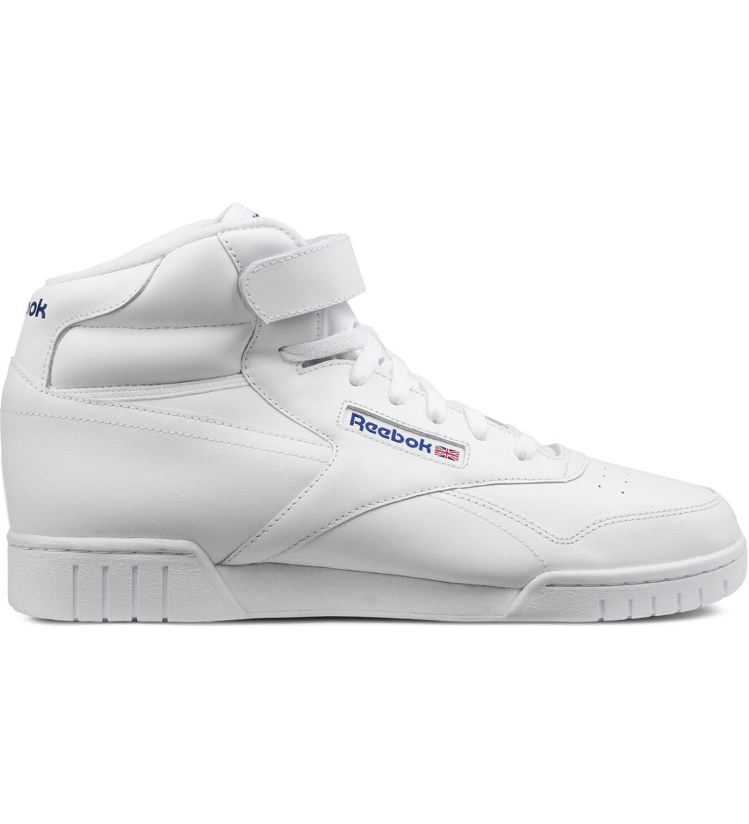 Reebok - White Ex-O-Fit Hi Top Sneakers | HBX - Globally Curated ...