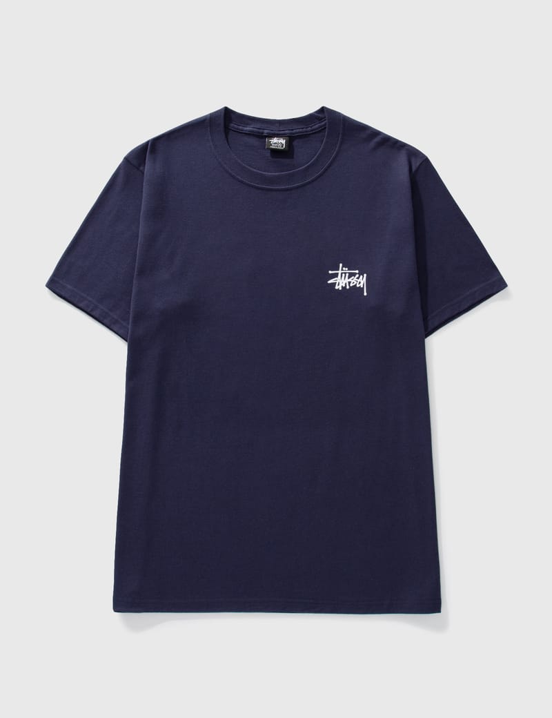 Stüssy - Basic Stüssy T-shirt | HBX - Globally Curated Fashion and