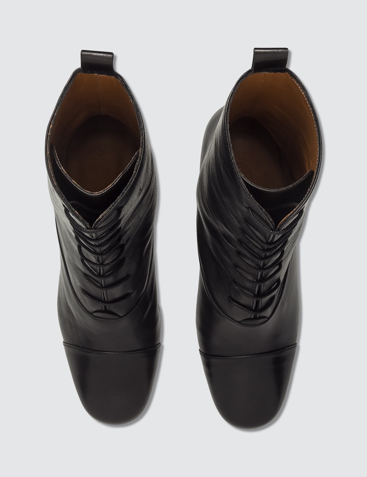 BY FAR - Lada Leather Black Boots | HBX - Globally Curated Fashion and ...