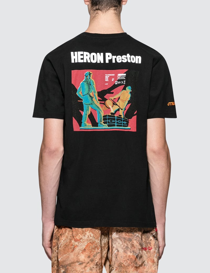 HERON PRESTON METAL T-ShirtヘロンプレストンメタルTシャツ - T
