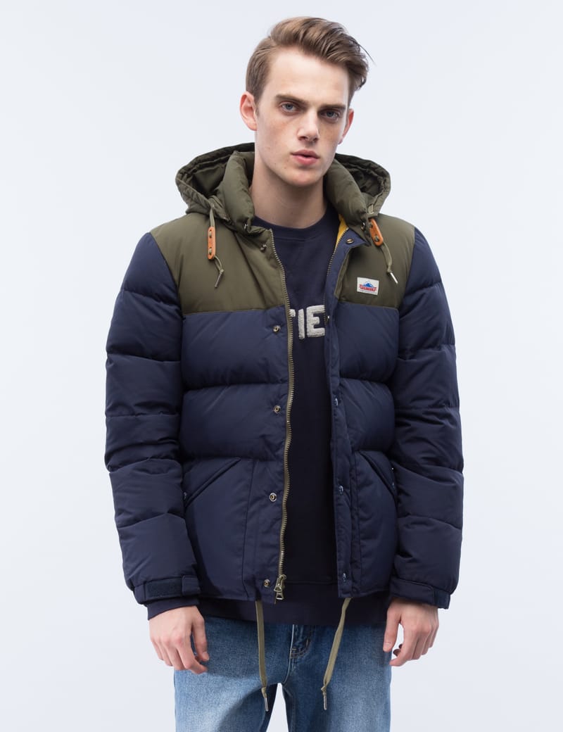 Two tone clearance down jacket