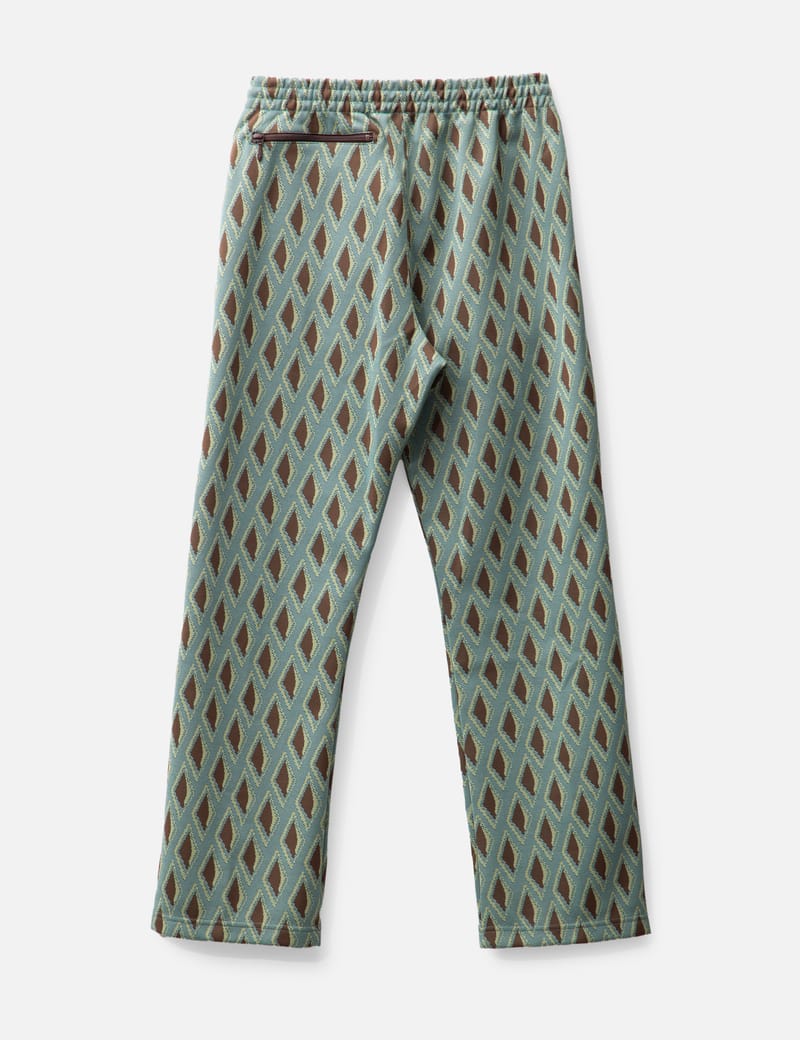 NEEDLES TRACK PANT POLY JQ 美品 トラックパンツ 刺繍 NEEDLES [ニードルズ] 23AW Track Pant - Poly Jq. [Amber / Python