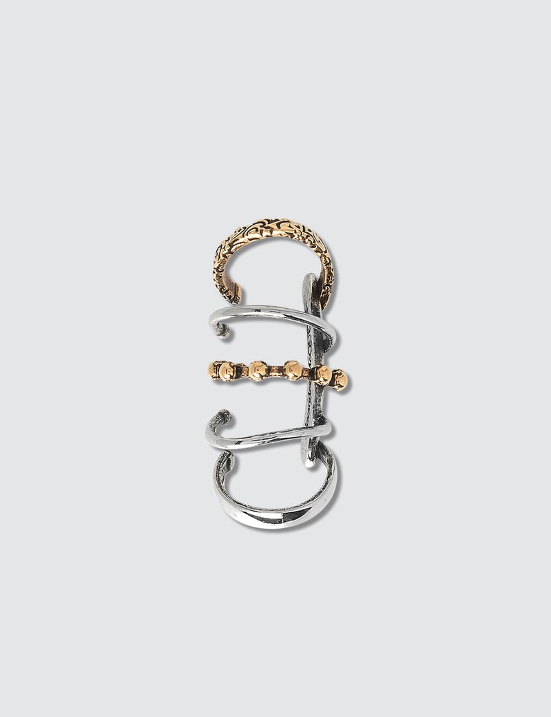 Alexander McQueen - Punk Ear Cuff | HBX - Globally Curated