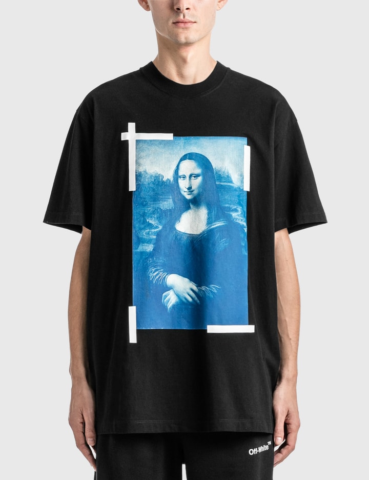 Off-white Mona Lisa Over T-shirt In Black | ModeSens