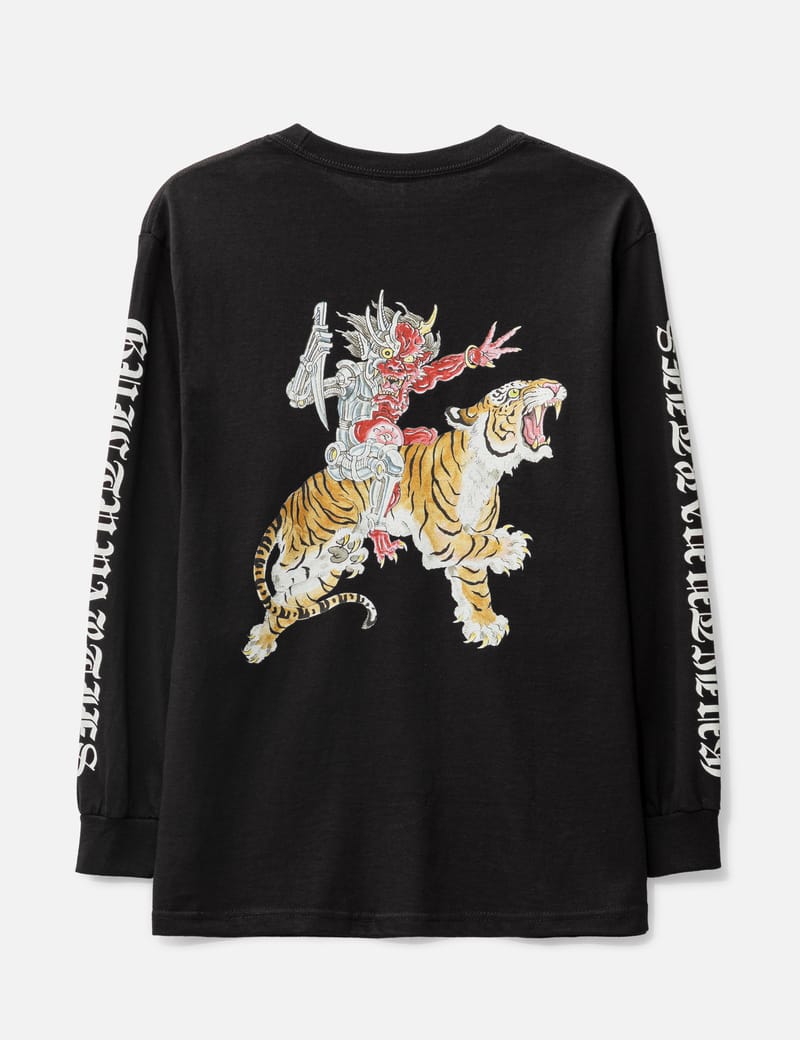 Wacko Maria - Tim Lehi Crewneck Long Sleeve T-shirt (Type-3) | HBX -  Globally Curated Fashion and Lifestyle by Hypebeast