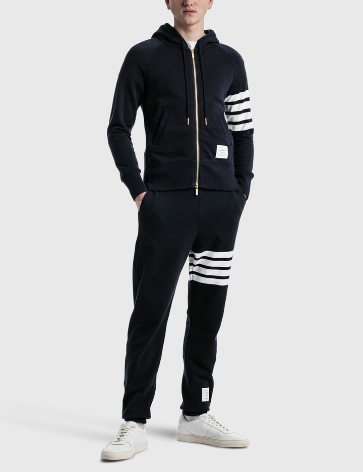 Classic Loopback 4-Bar Full Zip Hoodie