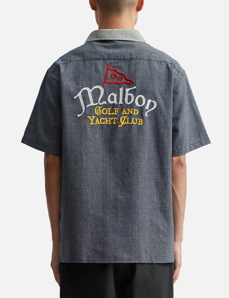 Malbon Golf - YACHT CLUB LINEN SHIRT | HBX - Globally Curated
