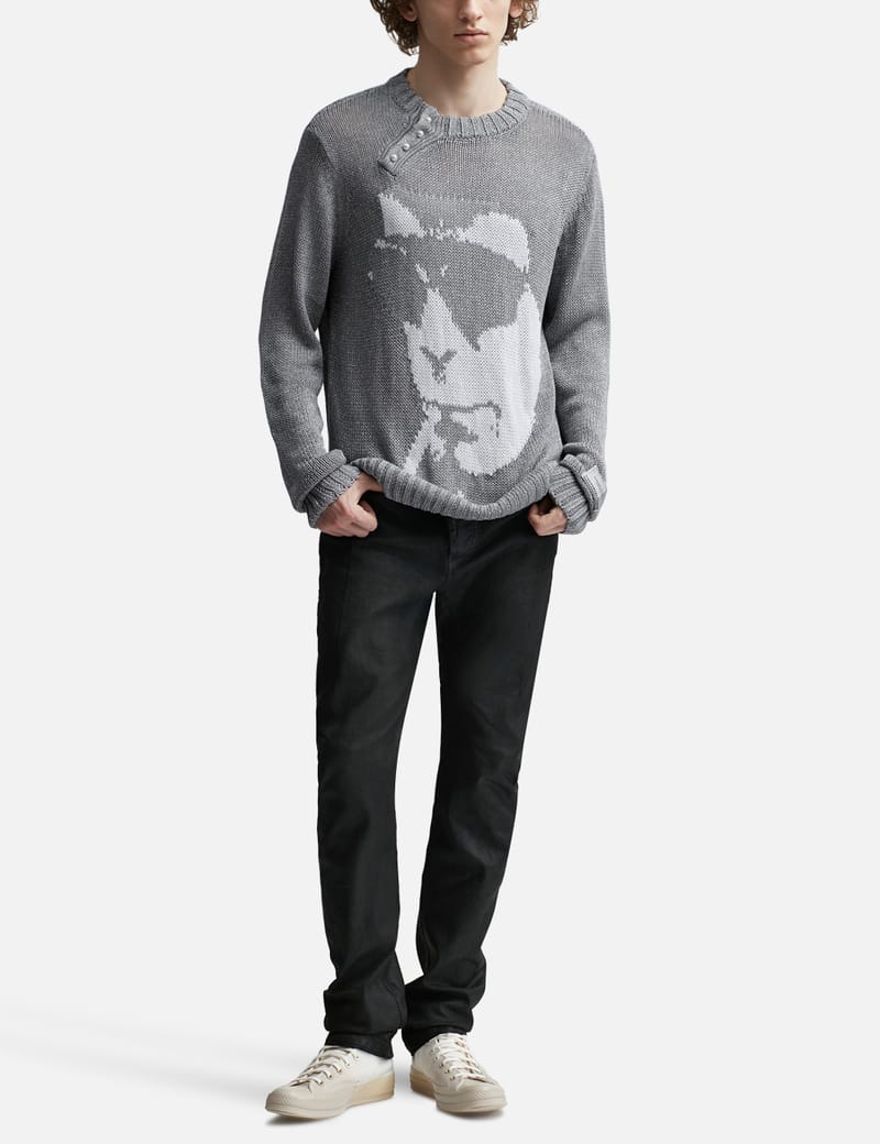 トップス MIDNIGHT STUDIOS SHAGGY KNIT SWEATER ONENESS_0017_MIDNIGHT-STUDIOS-