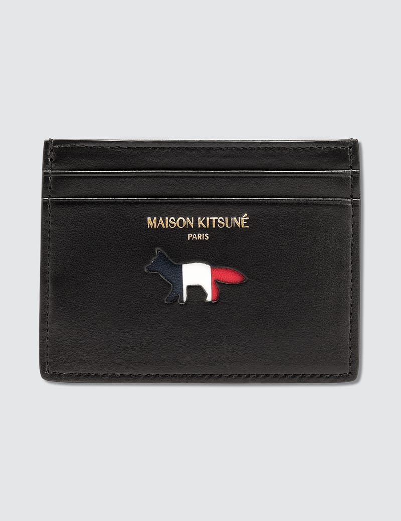 TRICOLOR FOX CARD HOLDER カードホルダー カードケース 楽天市場】MAISON KITSUNE メゾンキツネ TRICOLOR FOX CARD HOLDER