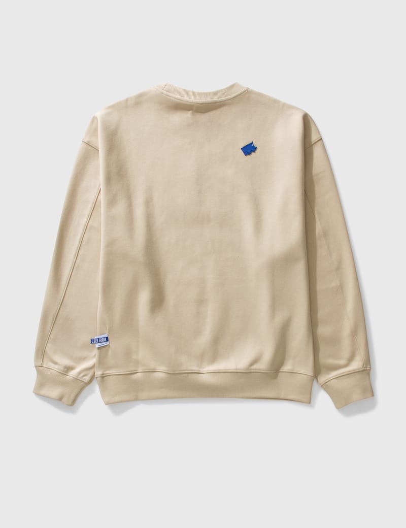 ★Maison Kitsune x AderError Meditation Fox Sweatshir.t★ Maison Kitsuné - Maison Kitsuné x Ader Error Meditation Fox