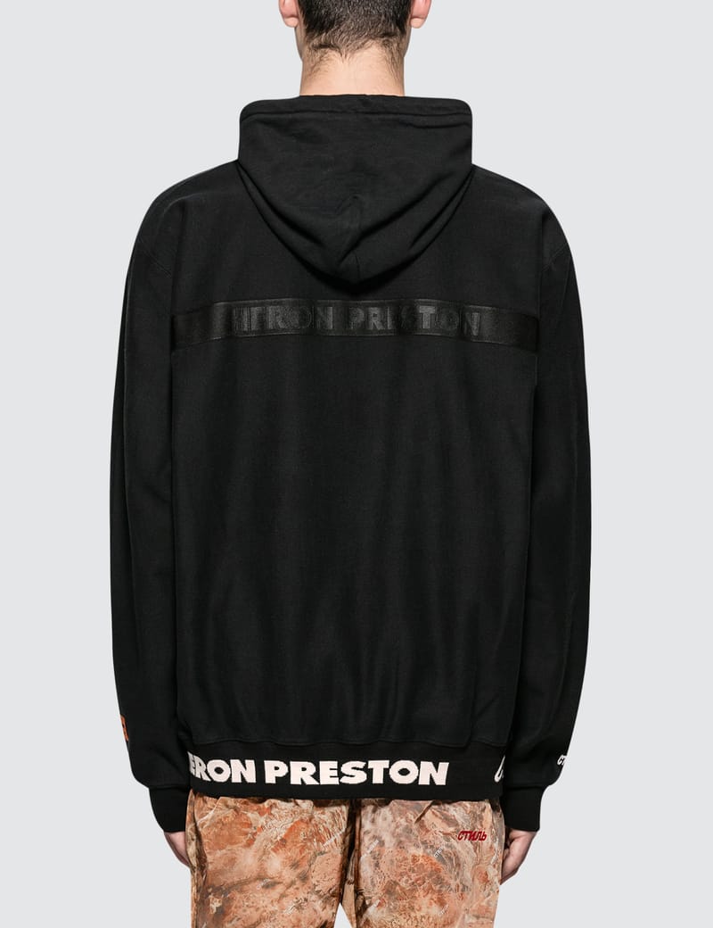 トップス HERON PRESTON HOODIE JACQUARD RIB/GRAY Heron Preston - Jacquard Rib Hoodie | HBX - Globally Curated