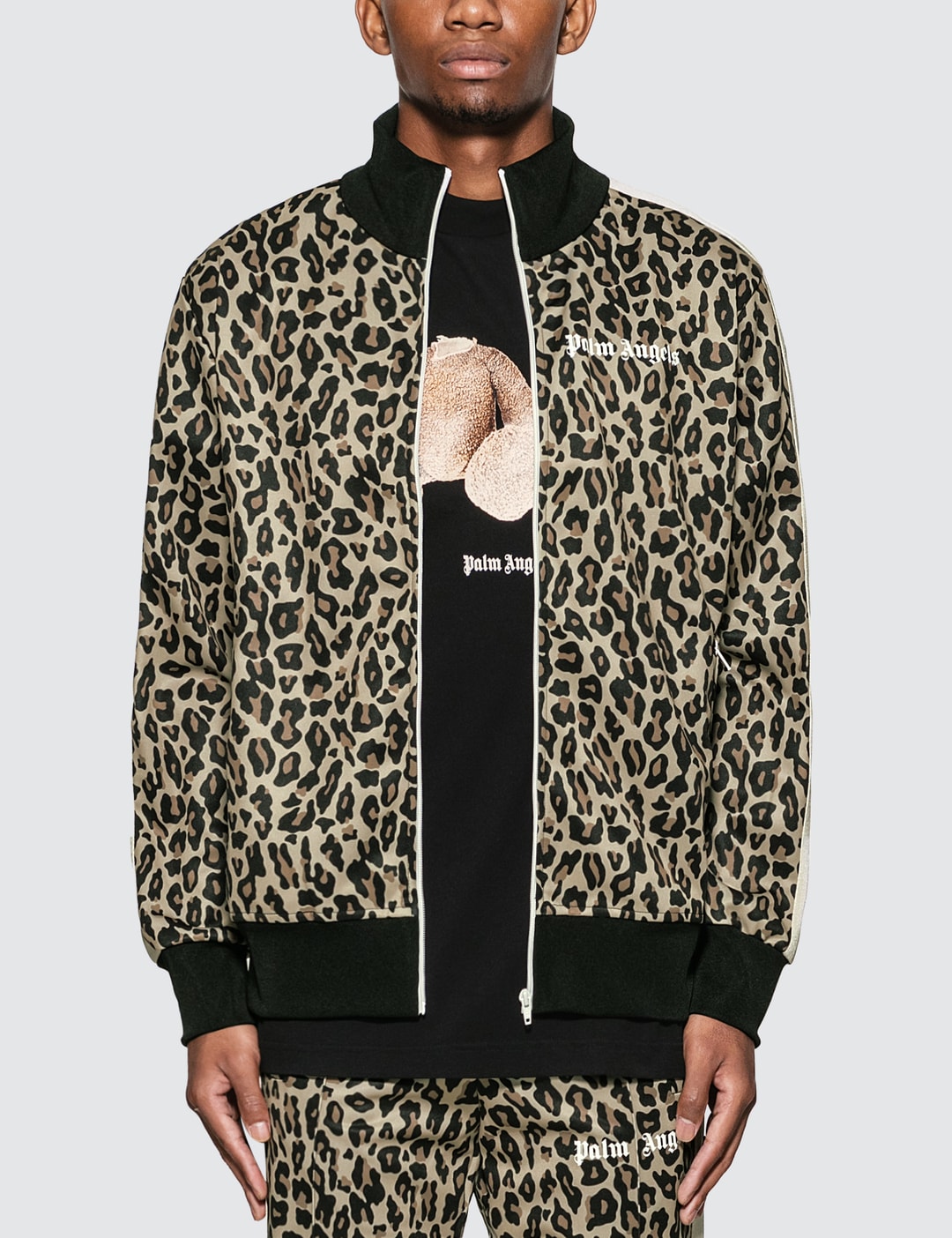 Palm Angels - Leopard Track Jacket | HBX - Globally Curated Fashion and ...