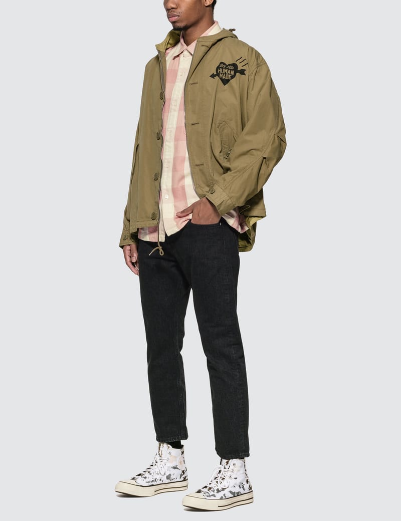 Human Made - HMMD Check Shirt | HBX - Globally Curated Human Made - HMMD Check Shirt | HBX - Globally Curated