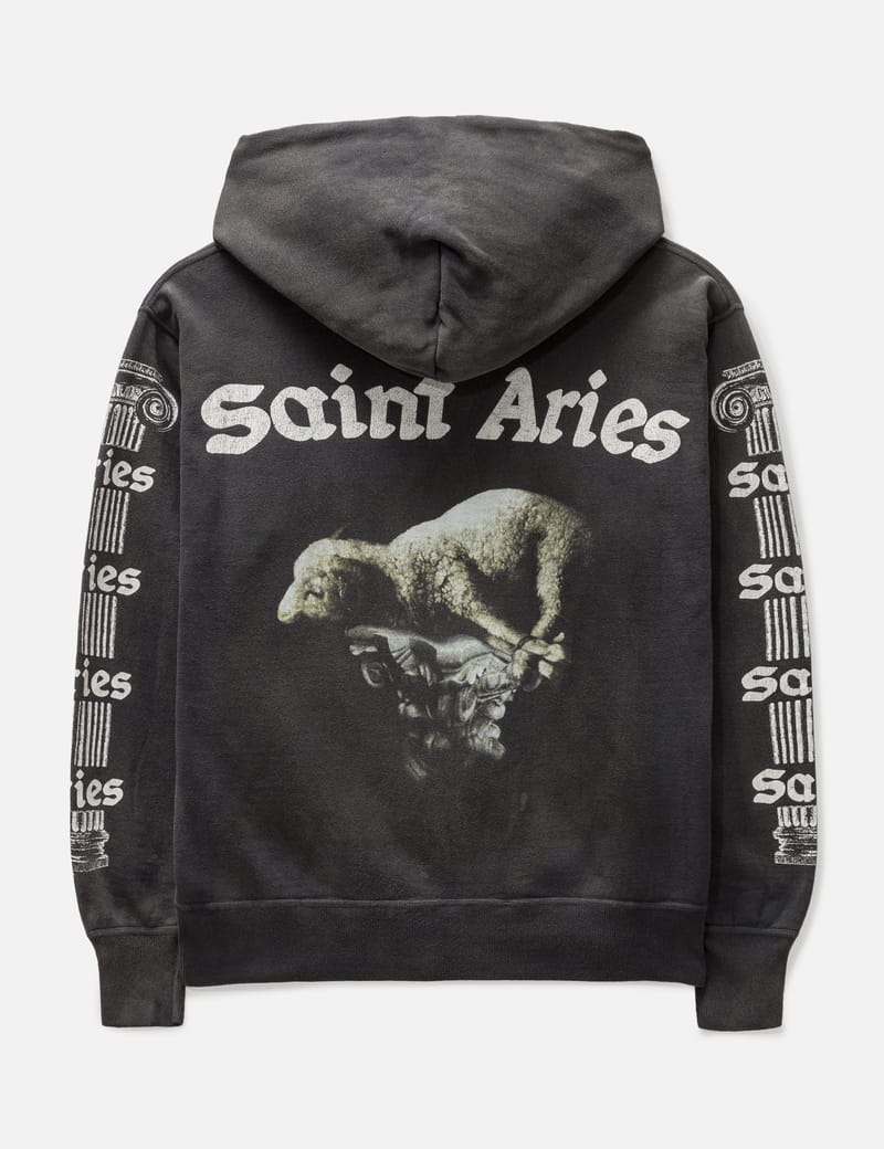 Saint Michael - Saint Micheal X ARIES Goat Hoodie | HBX - Globally 