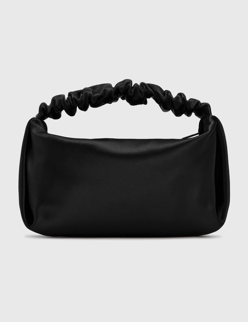 Alexander Wang】 サテンのシュシュミニバッグ