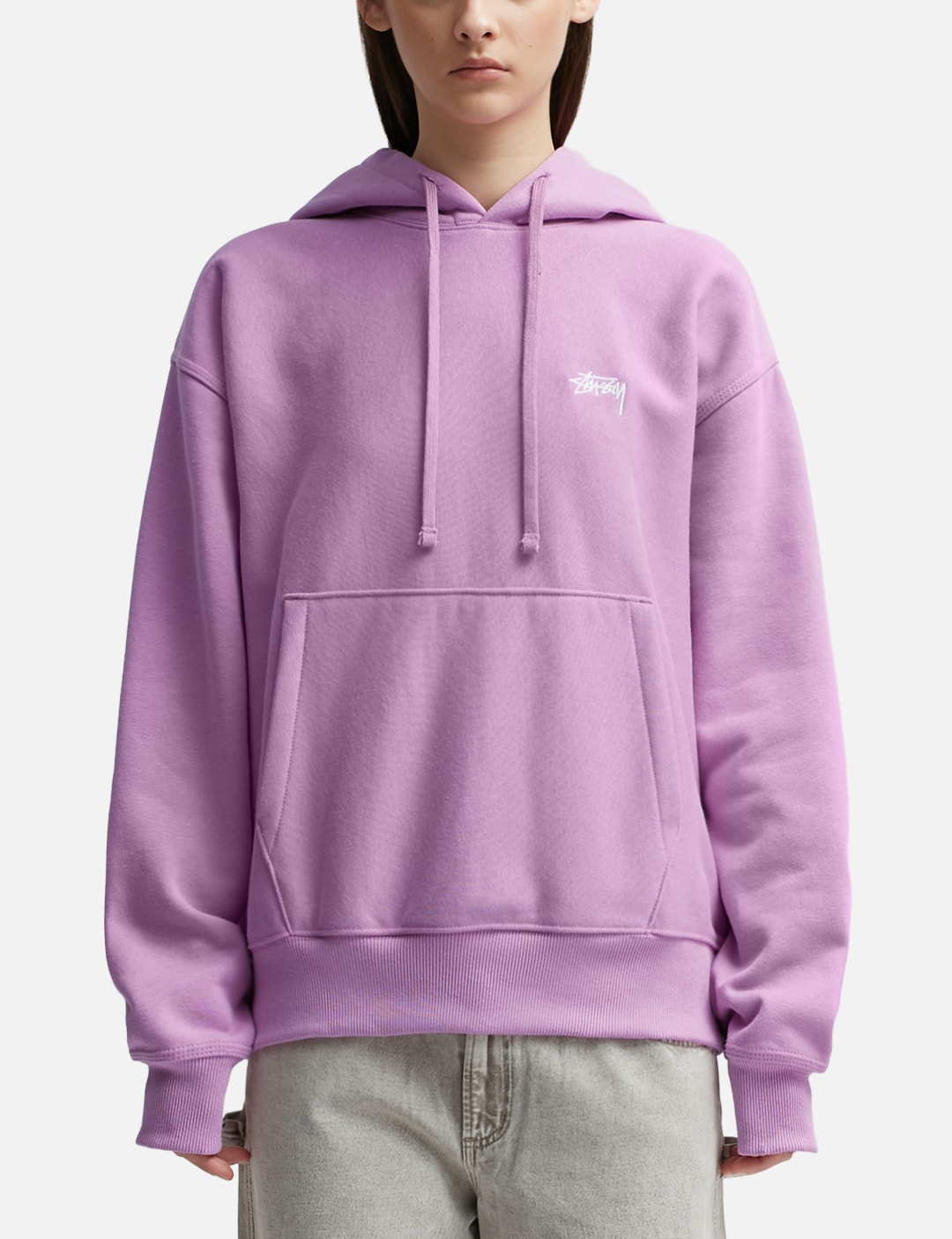 Stüssy - Stock Logo Hoodie | HBX - Globally Curated Fashion and ...
