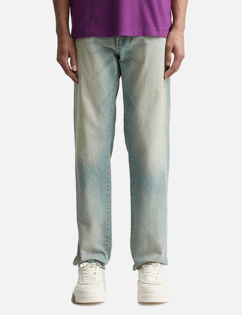 Kenzo Bara Slim Fit Jeans In Medium Stone Blue Denim ModeSens