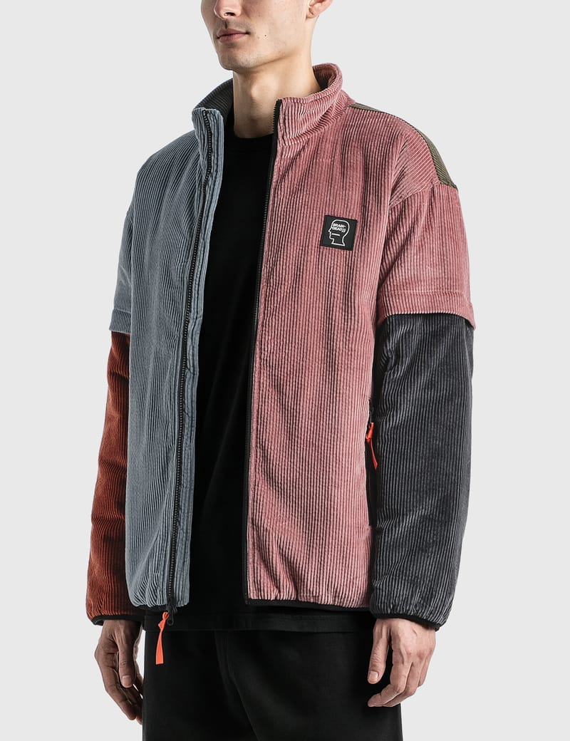 Brain Dead - Color Blocked Mirco Corduroy Jacket with