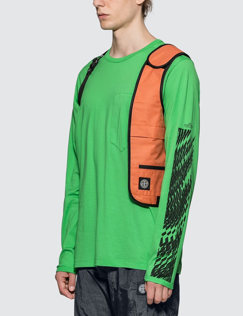 バッグ STONE  Reflective Weave Bag ストーンアイランド - Reflective Weave Ripstop Shoulder Bag | HBX