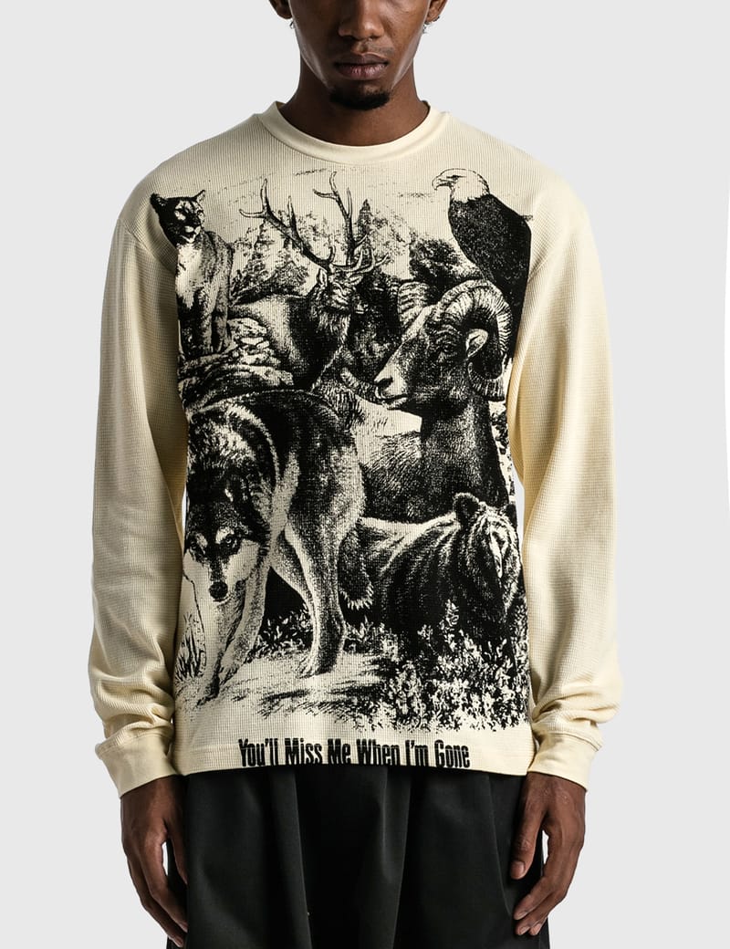 Pleasures - Revival Thermal Long Sleeve T-shirt | HBX