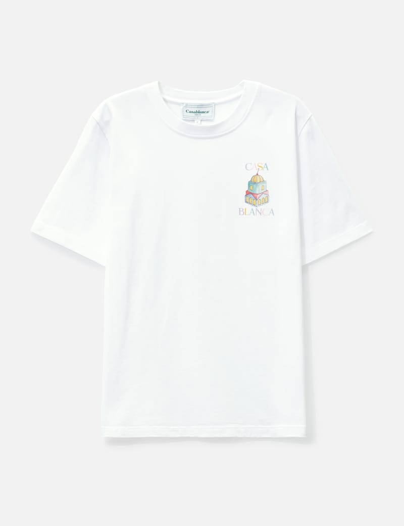 Casablanca - Unisex CUBAN COLLAR SHORT SLEEVE SHIRT | HBX