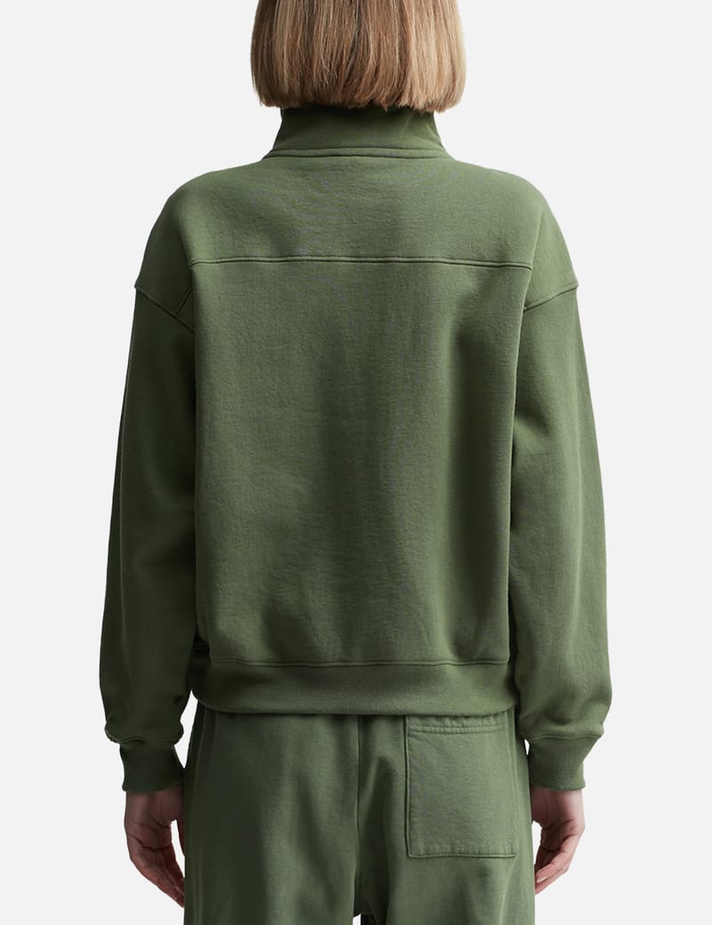 【F0123】SUGAR & Co. Box Sweat Arch Logo Sporty & Rich - JFK Quarter Zip | HBX - Globally Curated