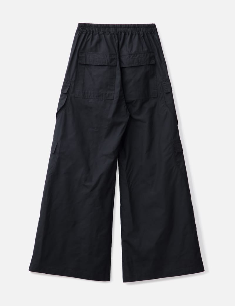 Rick Owens Drkshdw - Double Cargo Jumbo Belas In Tencel Ripstop | HBX