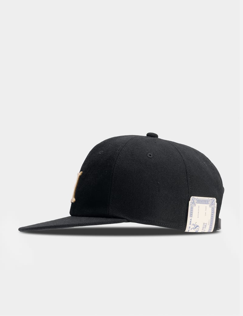 THE H.W.DOG&CO. HBX Exclusive Baseball Cap - Black 6-panel flat