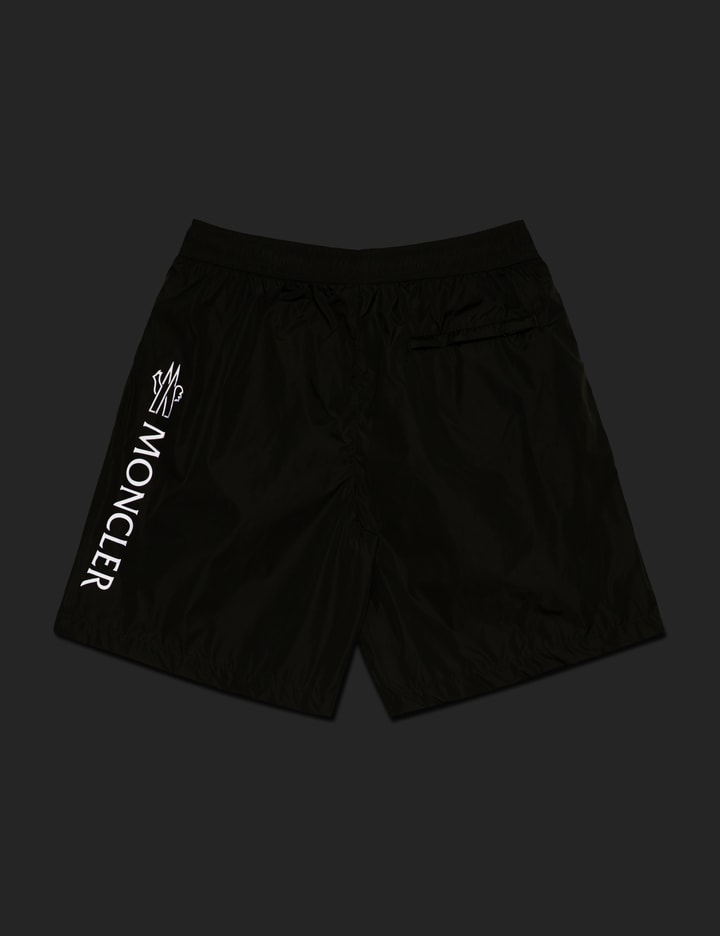 Moncler Logo Swim Shorts HBX Globally Curated Fashion and