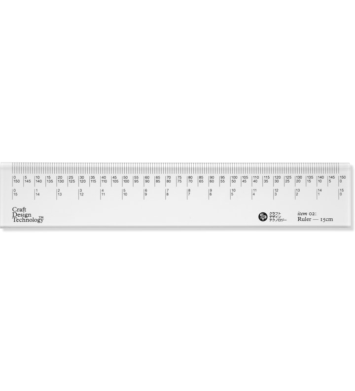 Craft Design Technology - Straight Ruler 15cm | HBX - HYPEBEAST 為您搜羅全球 ...