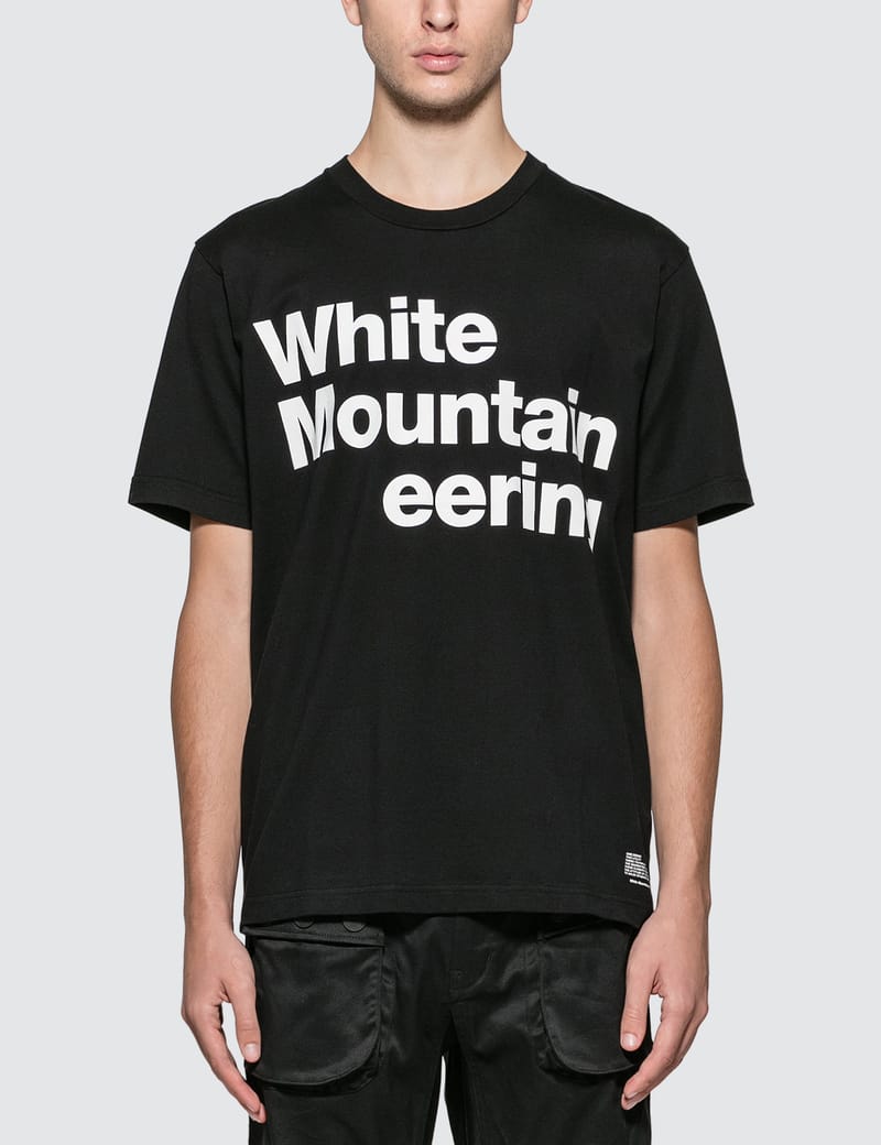 White Mountaineering - Printed Logo T-shirt | HBX - HYPEBEAST 為您