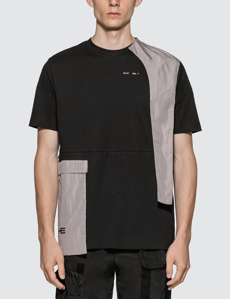 Heliot Emil - Tech Panels T-Shirt | HBX - Globally Curated Fashion