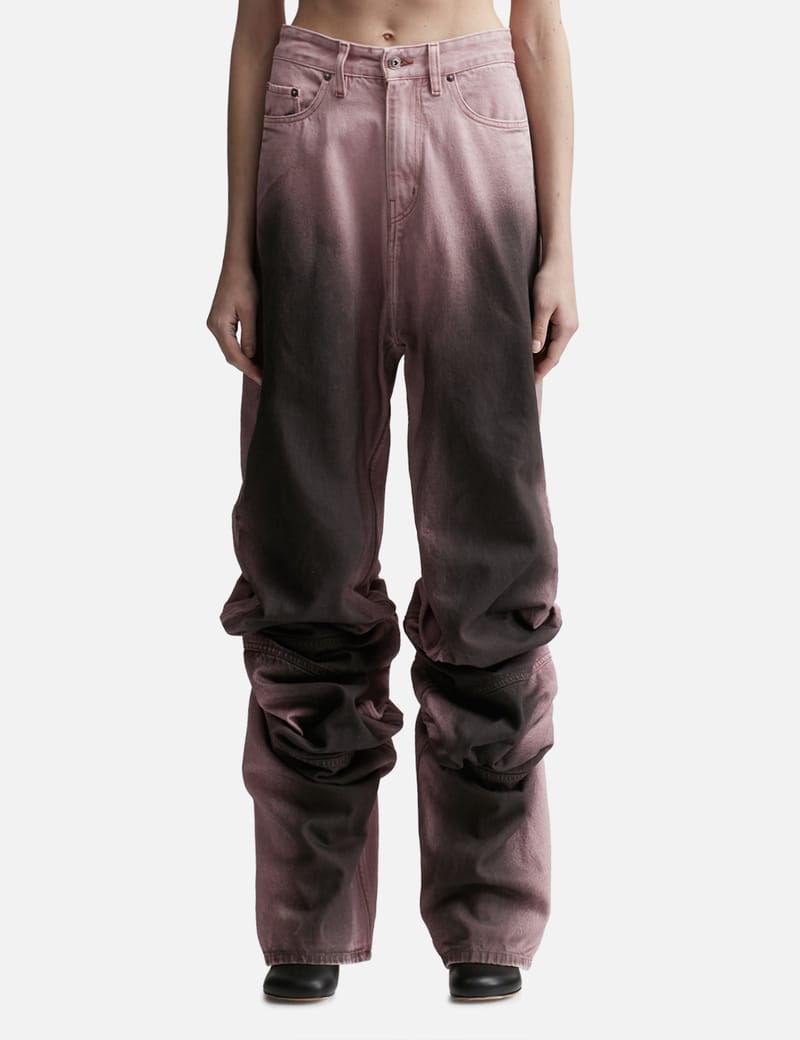 Y/PROJECT - Draped Cuff Jeans | HBX