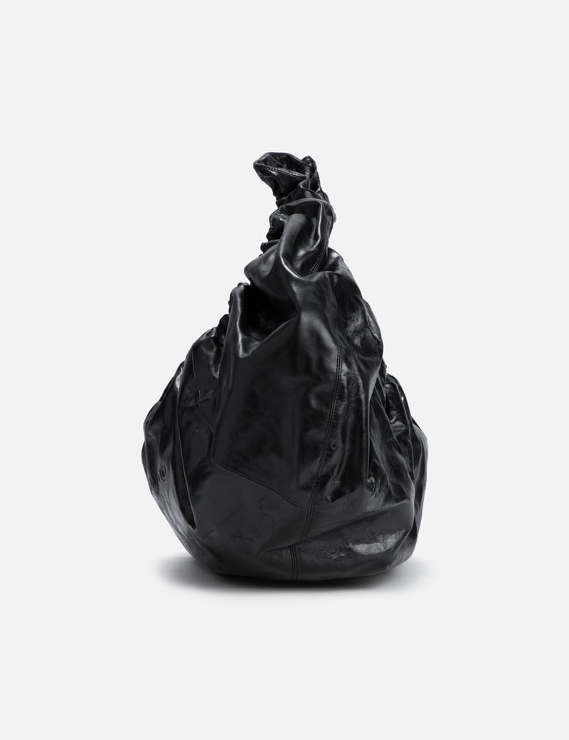 Alexander Wang - Crescent large crackle leather shoulder bag