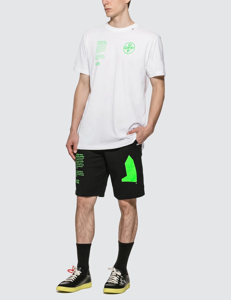 Off-White™ - Arch Shapes Sweat Shorts | HBX