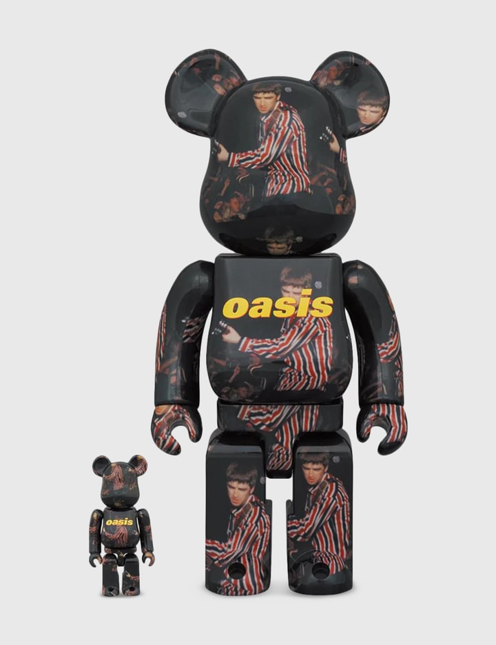 Medicom Toy - Be@rbrick Oasis Knebworth 1996 (Noel Gallagher) 100% ...