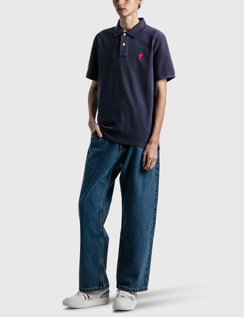 Ami - Ami De Coeur Polo Shirt | HBX - Globally Curated