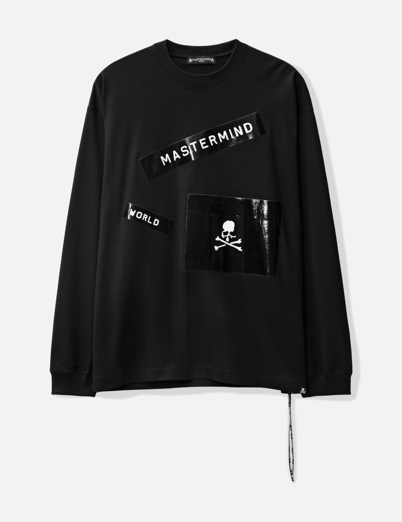 Mastermind World - Oversized Logo Patch Long Sleeve T-shirt | HBX ...