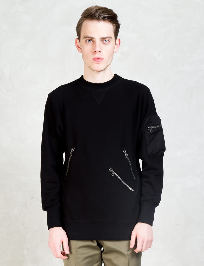 soe - Crewneck Zip Sweatshirt | HBX - Globally Curated Fashion and