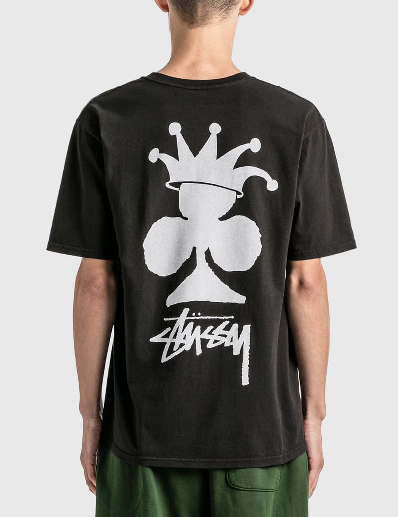 Stüssy - CLUB CROWN PIGMENT DYED T-SHIRT | HBX - Globally Curated