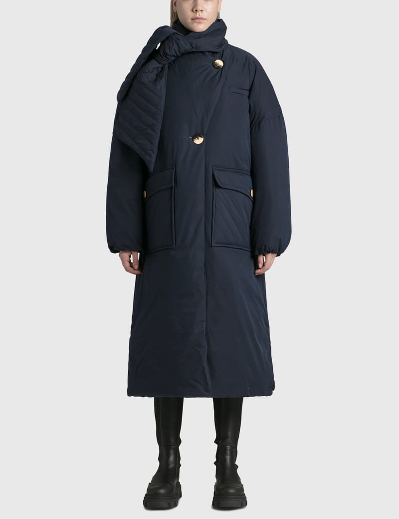 Ganni padded coat online